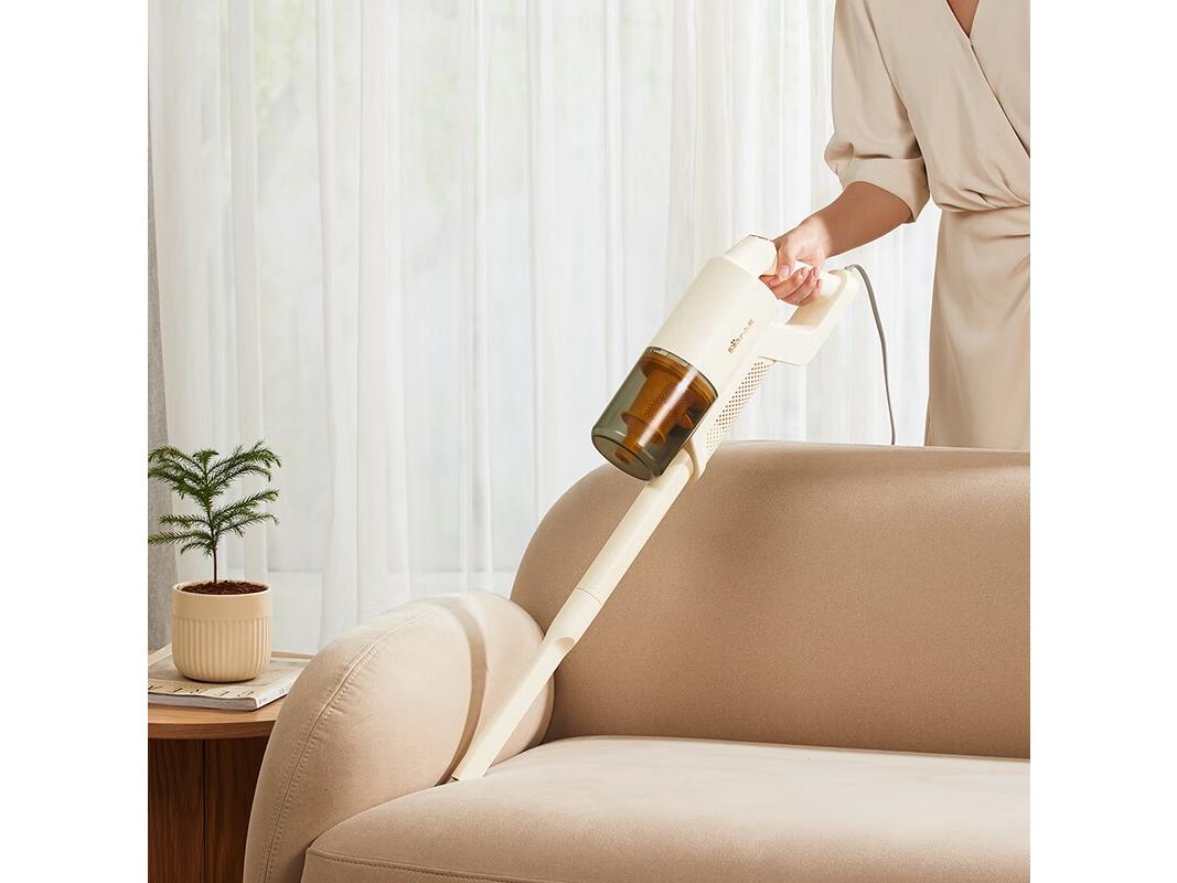 小熊 XCQE06F1 米黄色 吸拖一体升级款 带水箱