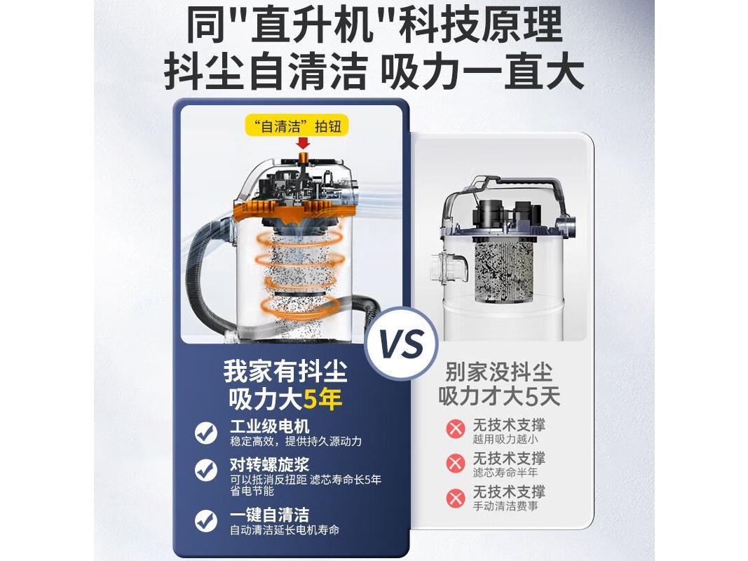 捷沃森 P285210592105 [家用美缝]30升2800W+4吸头